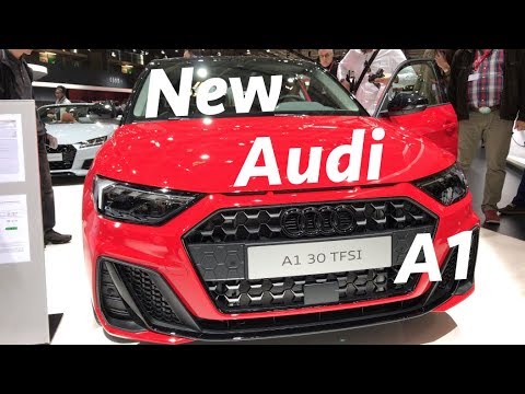 New Audi A1 S-Line 2019 first look in 4K - Paris Auto Show