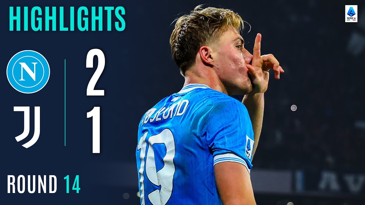 NAPOLI-JUVENTUS 2-1 | HIGHLIGHTS | Hojlund sends Napoli on top with a brace | SERIE A 2025/26