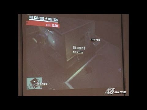 Metal Gear Acid Sony PSP Gameplay - Metal Gear Acid