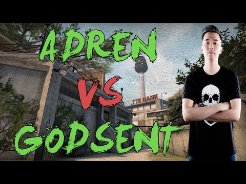 CSGO: POV Gambit AdreN vs GODSENT (33/20) overpass @ ESEA Premier Season 24 EU