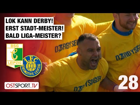 LOK can handle derby! City champions & soon league champions?: Ch. Leipzig vs. Lok Leipzig | Regi...