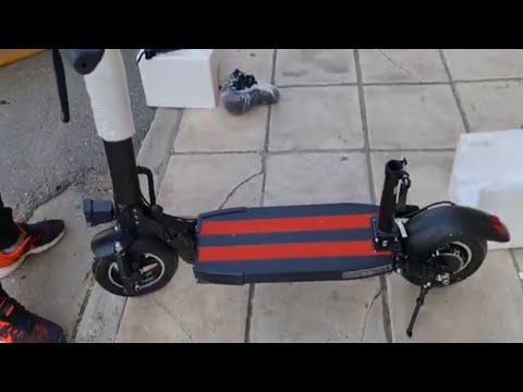 Ηλεκτρικό scooter με σέλα 500W 48V 10 AH 45km/h-thumb-1