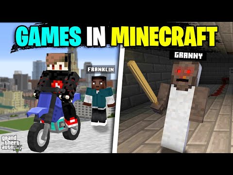 Most popular games in Minecraft 😮