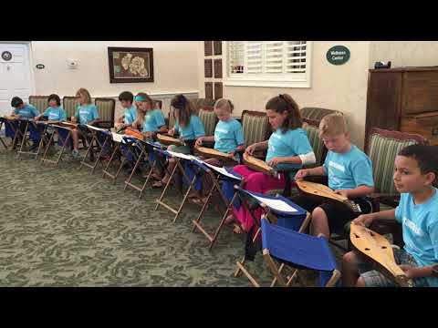 Performance of a class of mountain dulcimer students