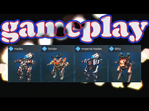War Robots Hades Strider Imperial Hades Blitz Free For All  Gameplay