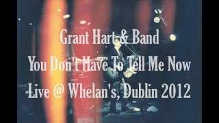 Grant Hart & Band - You Don't Have To Tell Me Now ( Live In Whelan's, Dublin.)