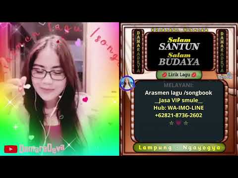 Karaoke smule with Damaradeva_ Lampung ngayogja