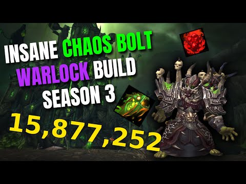 INSANE Chaos Bolt Warlock Build SEASON 3 – One-Shot EVERYONE in PvP!