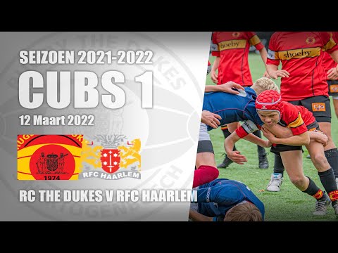 RC The Dukes Cubs 1 V RFC Haarlem - 12 Mrt 2022 | Rugby U14