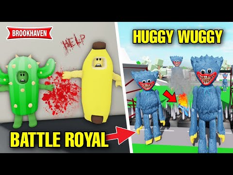 CACTUS AND THE BATTLE ROYAL TO BECOME IMMORTAL...! ROBLOX - BROOKHAVEN RP