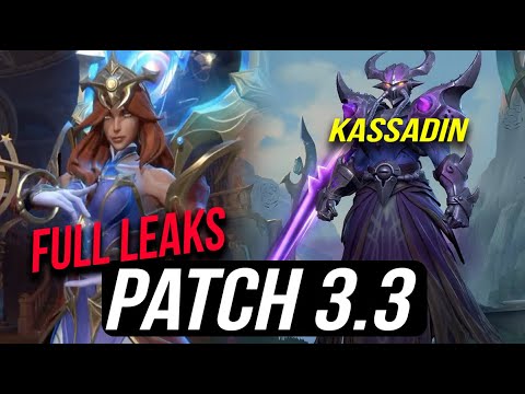 WILD RIFT PATCH 3.3 FULL PATCH NOTES LEAKED | NEW CHAMPION KASSADIN | STARGAZER KARMA