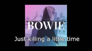 Killing a Little Time | David Bowie + Lyrics
