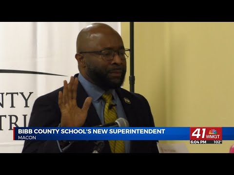 Bibb County School District officially has a new Superintendent