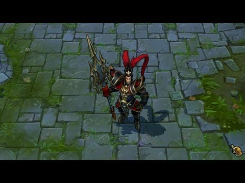 Warring Kingdoms Jarvan IV Gameplay - Warring Kingdoms Jarvan IV Skin LoL (League of Legends)