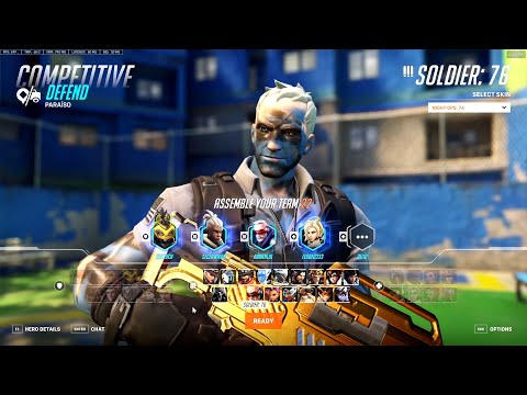 KABAJI DPS MAIN HANZO AND SOLDIER 76 - OVERWATCH 2 TOP 500