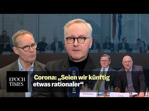 OB in Corona-Enquete: „Wir waren Befehlsempfänger“