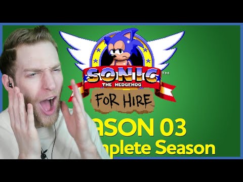 SONIC ON ICE?!?! Reacting to "Sonic For Hire Season 3" by LowBrow Studios