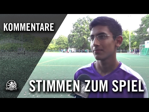 Die Stimmen zum Spiel (SSC Teutonia – BSV Eintracht Mahlsdorf, U17 B-Junioren, Landesliga 1)