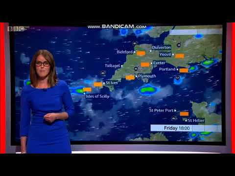 Alex Osbourne BBC Spotlight lunchtime weather September 27th 2019 - 60 fps