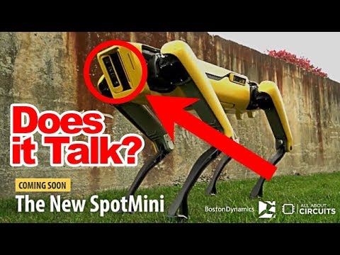 BostonDynamics SpotMini features the upcoming new model 2018