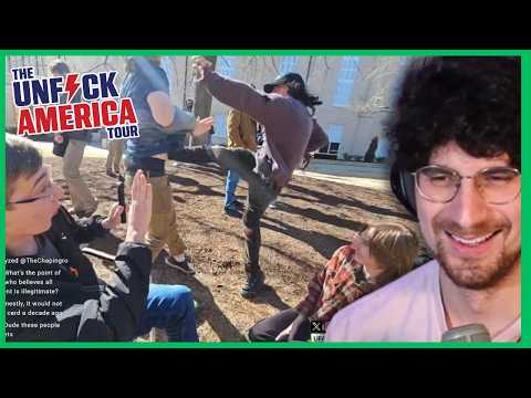 Hasan Fan Debates Destiny on Capitalism — Fight Breaks Out | Lonerbox Reacts