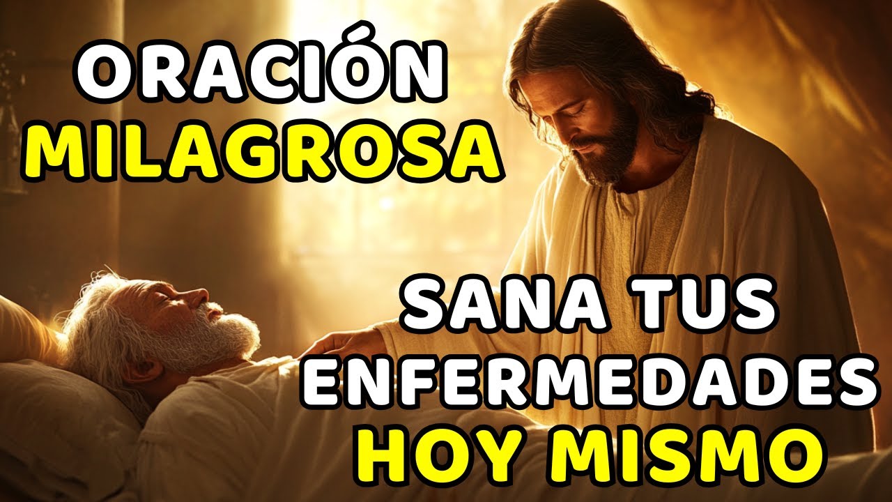 ORACIÓN MILAGROSA: SANA TODAS TUS ENFERMEDADES HOY MISMO
