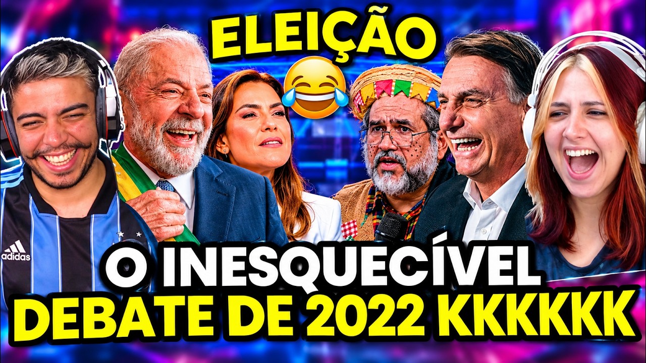 RELEMBRE OS MOMENTOS MAIS ENGRAÇADOS DAS ELEIÇÕES 2022 | react