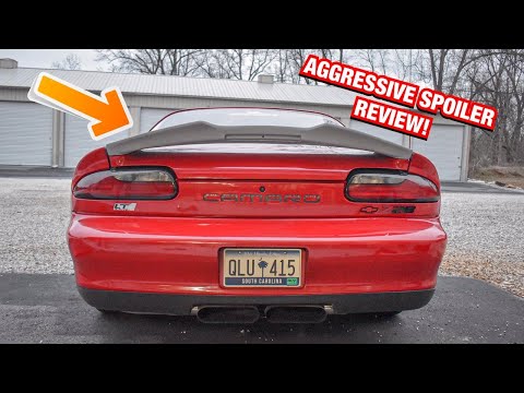 93-02 Camaro Aggressive Spoiler Review!