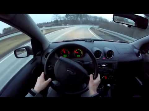 Ford Fiesta 1.25 MK6 Acceleration / Kickdown / Sound