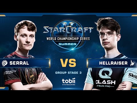 Tobii Eye Tracking - HellraiseR POV vs Serral - Group Stage 3 Game 1 - WCS Summer 2019