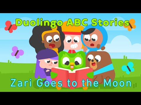 Duolingo ABC Stories #101 (FINAL STORY): Zari Goes to the Moon
