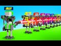 Laser Gun vs. 1000 Robots! (World Record)