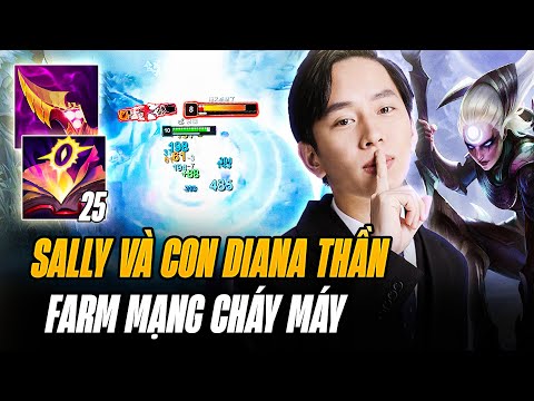 Diana in Sally's Hands, Farm 30 Kills, Makes Enemy Jungler Cry Because The Game Ends and Jungle I...