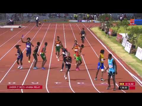 Boys U17 4x400m Relay Carifta 2025