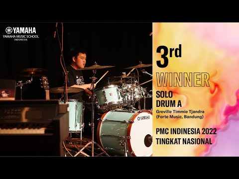 PMC Indinesia 2022, 3rd Winner Solo Drum A - Greville Timmie Tjandra