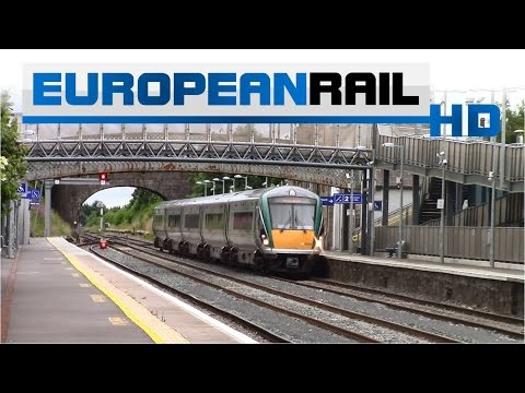 Iarnród Éireann Irish Rail ICR 22000 DMU 22034 calls at Kildare Station