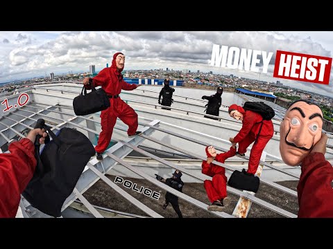 Money Heist Parkour vs POLICE Escape  Chase || ''Mission Impossible'' (Epic Live Action POV) 1.0