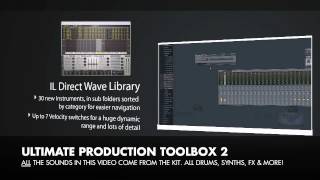 Ultimate Production Toolbox 2 - Trap Kontakt Instruments, DirectWave Library, Drum Samples & More!
