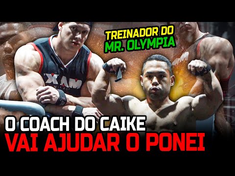 O COACH DO CAIKE PRO E DO MR. OLYMPIA AJUDARÁ O PONEI