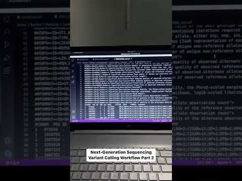 Next-Generation Variant Calling Workflow Part 2