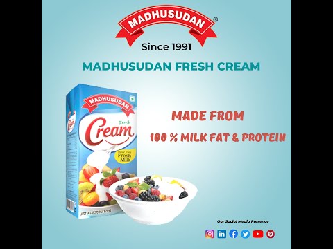 Milk madhusudan fresh cream