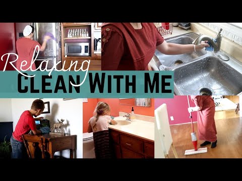 Summer Clean With Me, A Relaxing Cleaning Video, Positively Amy