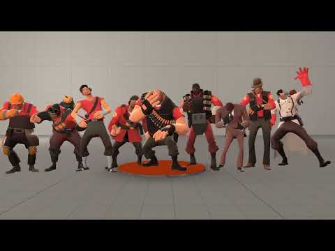 all of TF2 but they are laughing at you in 60fps 1080p