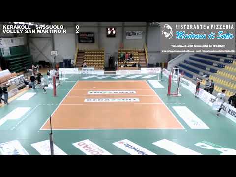 KERAKOLL SASSUOLO   VS   SAN MARTINO IN RIO   26-3-2022    SERIE  B MASC
