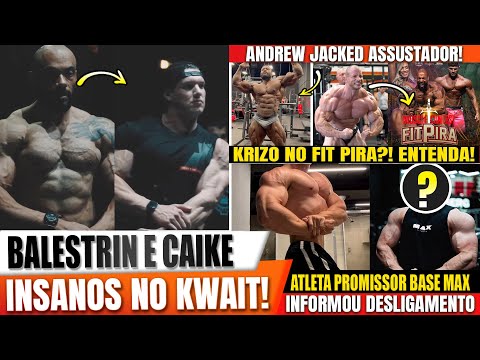 BALESTRIN SECO! CAIKE INSANO! ANDREW JACKED IMPRESSIONA! KRIZO SOBE NO BRASIL? ATLETA BASE MAX FORA.