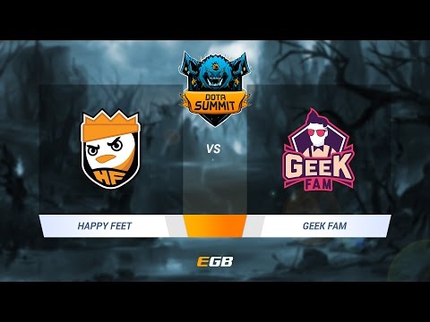Happy Feet vs Geek Fam, Game 1, Dota Summit 7 SEA Qualifier