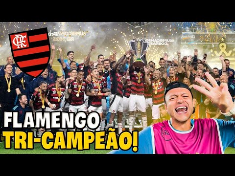 FLAMENGO TRICAMPEÃO DA SUPERCOPA COM BRUNO HENRIQUE DEITANDO! Flamengo x Botafogo