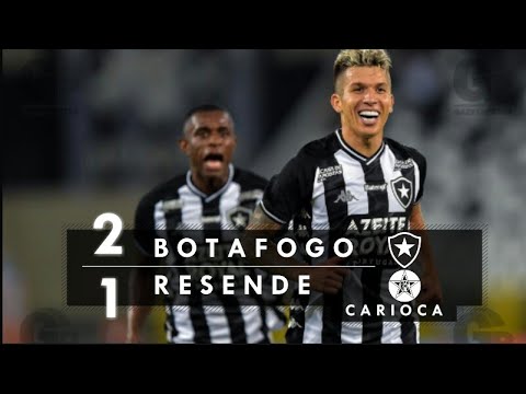 Botafogo 2 x 1 Resende | Melhores Momentos - Campeonato Carioca 2020