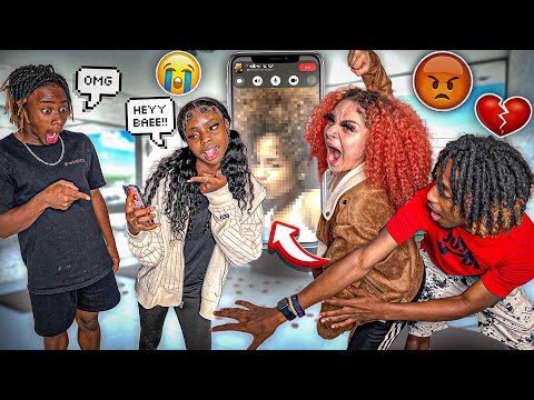 CAUGHT ON THE PHONE WITH ANOTHER GIRL PRANK ON NETTE