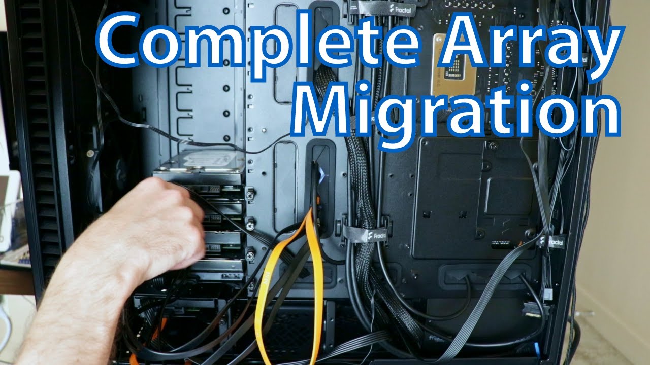 [PT 3] Migrating the Array | unRAID Server Rebuild